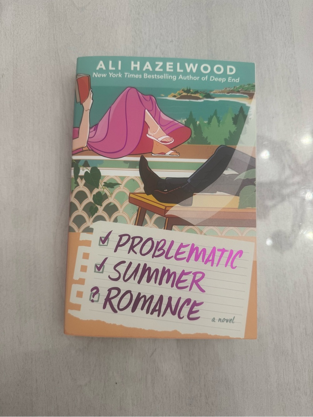 Problematic Summer Romance Novel Paperback by Ali Hazelwood